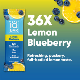 IQBAR vegan and dairy-free icons denote gluten-free and kosher options.