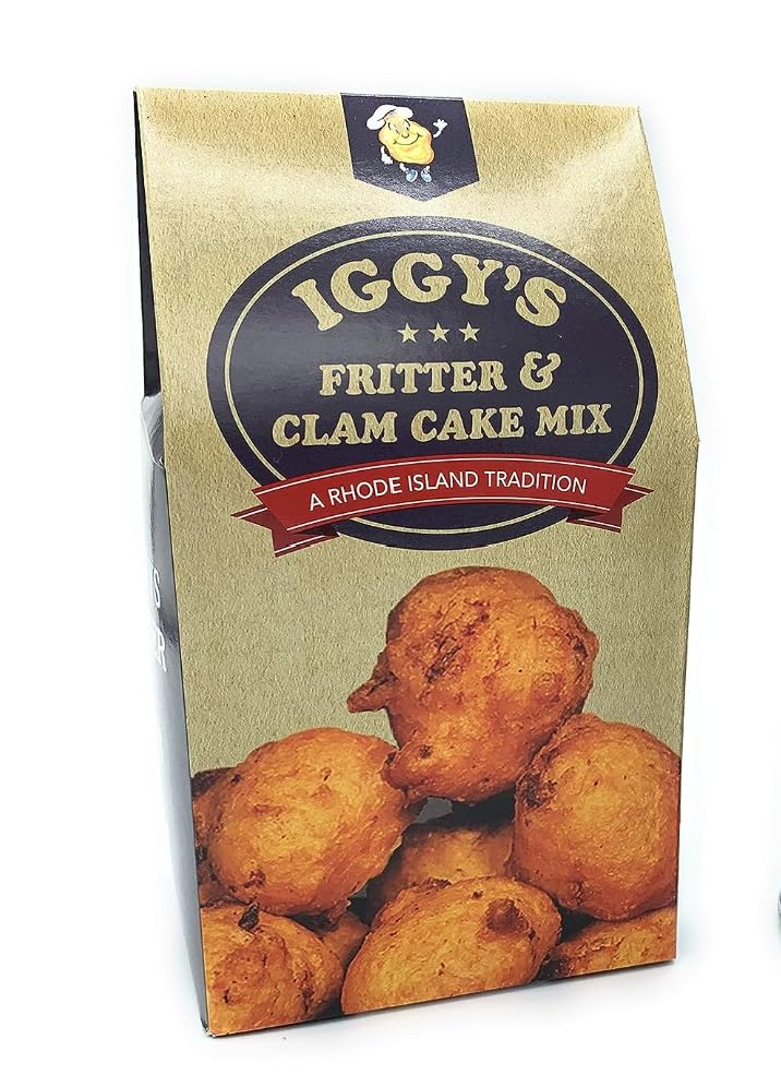 IRE Iggy's fritter mix bowl ready for water and oil