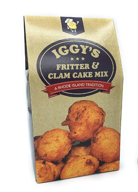 IRE Iggy's fritter mix bowl ready for water and oil