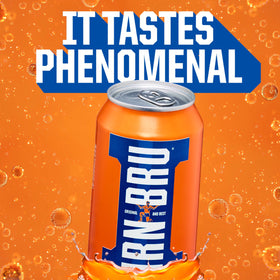 IRN-BRU Original cans in a fridge-ready pack for easy access