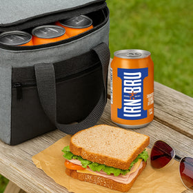 IRN-BRU Original classic bottle label evoking Scottish refreshment heritage.
