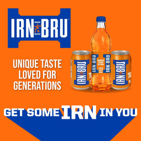 IRN-BRU original 12-pack perfect for sharing at events.