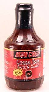Iron Chef General Tso's sauce bottle for glaze and bold stir-fry flavor