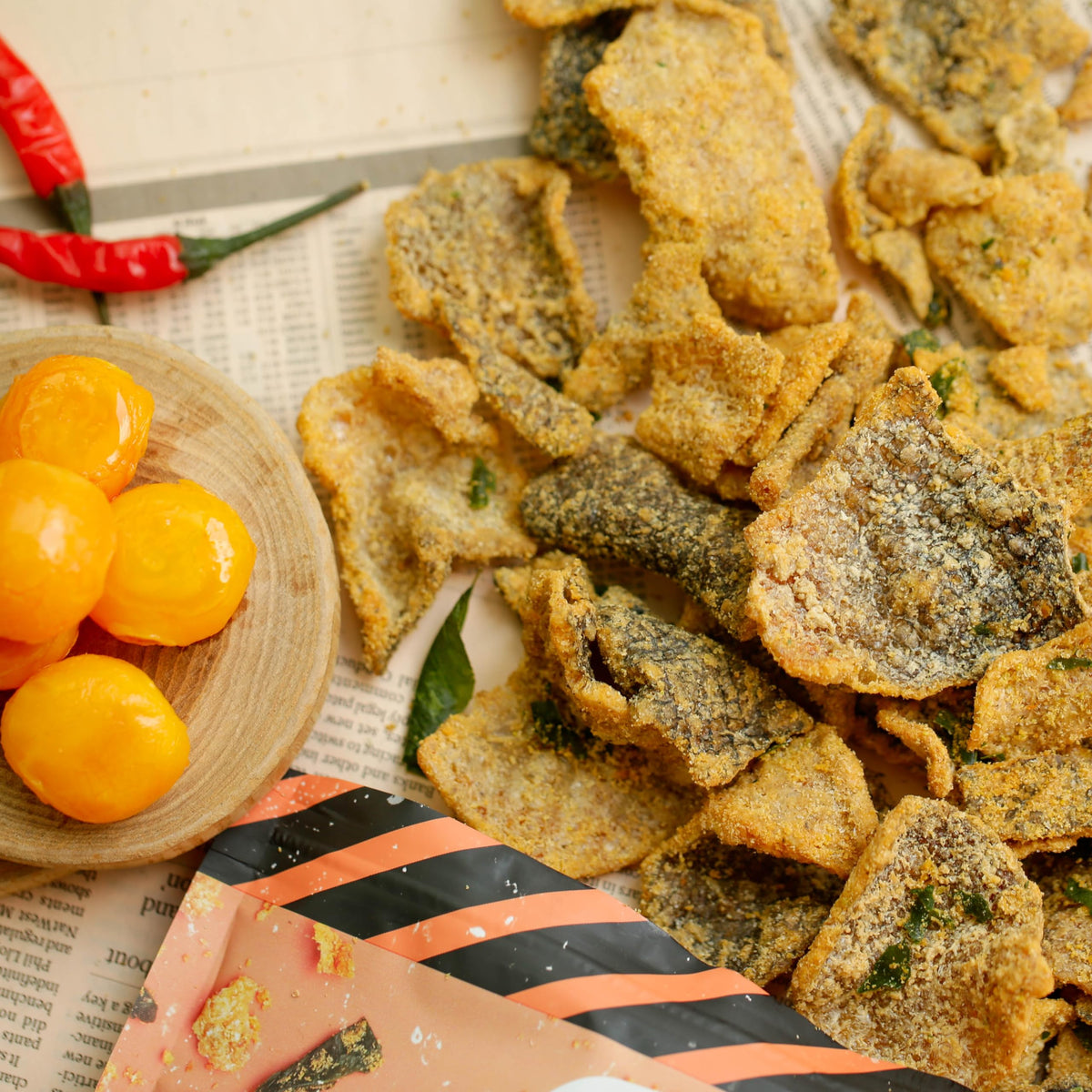 Irvins halal-certified label close-up, trusted snack standard.