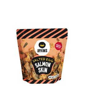 IRVINS Salted Egg Salmon Skin Chips Pack image ideal for sharing and on-the-go snacking