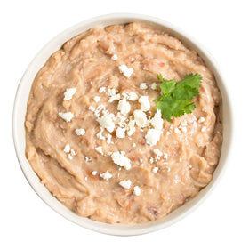 Creamy, buttery Isadora Mayocoba beans ready to serve in a bowl for quick weeknight meals.
