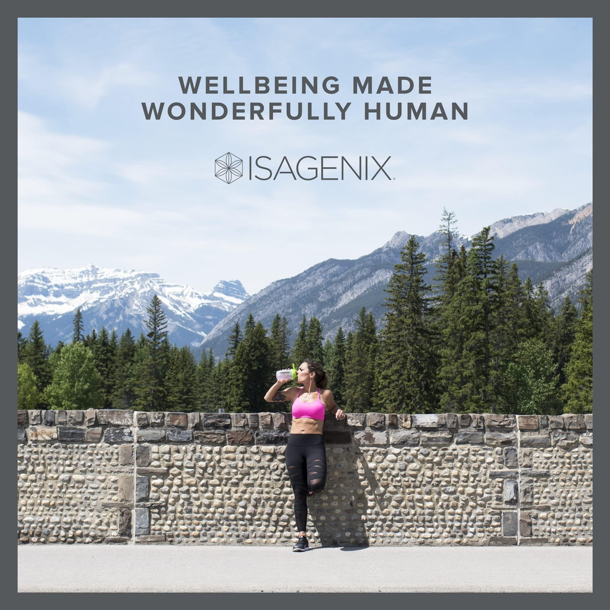 Isagenix IsaLean Shake packaging highlights a clean-label formula