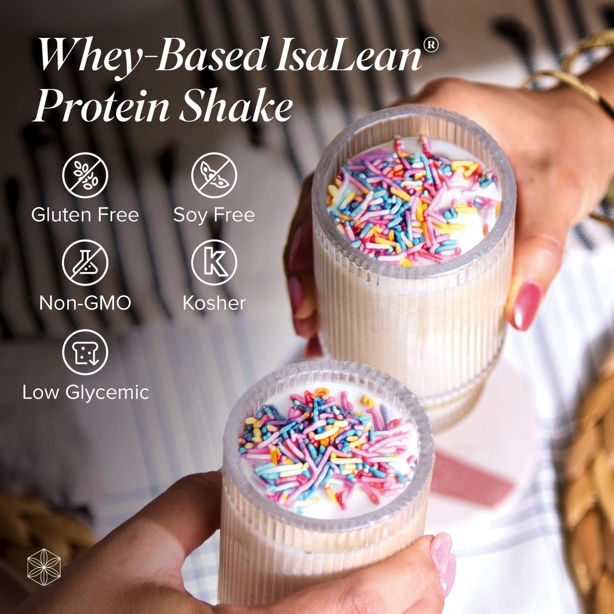 Isagenix IsaLean Shake ingredients sourced from kale and spinach