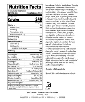 Isagenix IsaLean Shake poured into a glass, convenient meal replacement