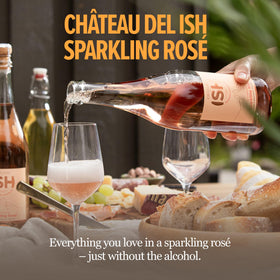 ISH rosé aroma with plum, strawberry, raspberry notes.