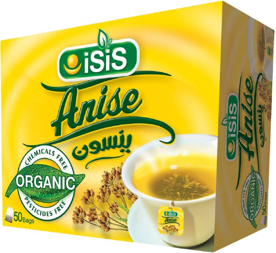 Isis Organic Anise Tea Bag offers a soothing aroma and comforting flavor for daily use.