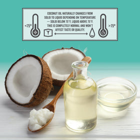 Island Fresh Coconut Oil for baking, cooking, and dressings enhances recipes