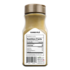 iSpice Gumbo Filé Powder dispensing scene demonstrates easy thickening.