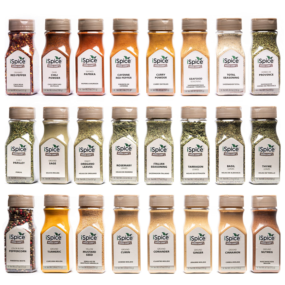 iSpice Silk Road 24-pack spice set ready to elevate daily cooking with diverse flavors.