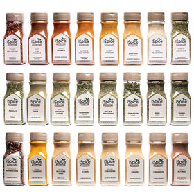 iSpice Silk Road 24-pack spice set ready to elevate daily cooking with diverse flavors.