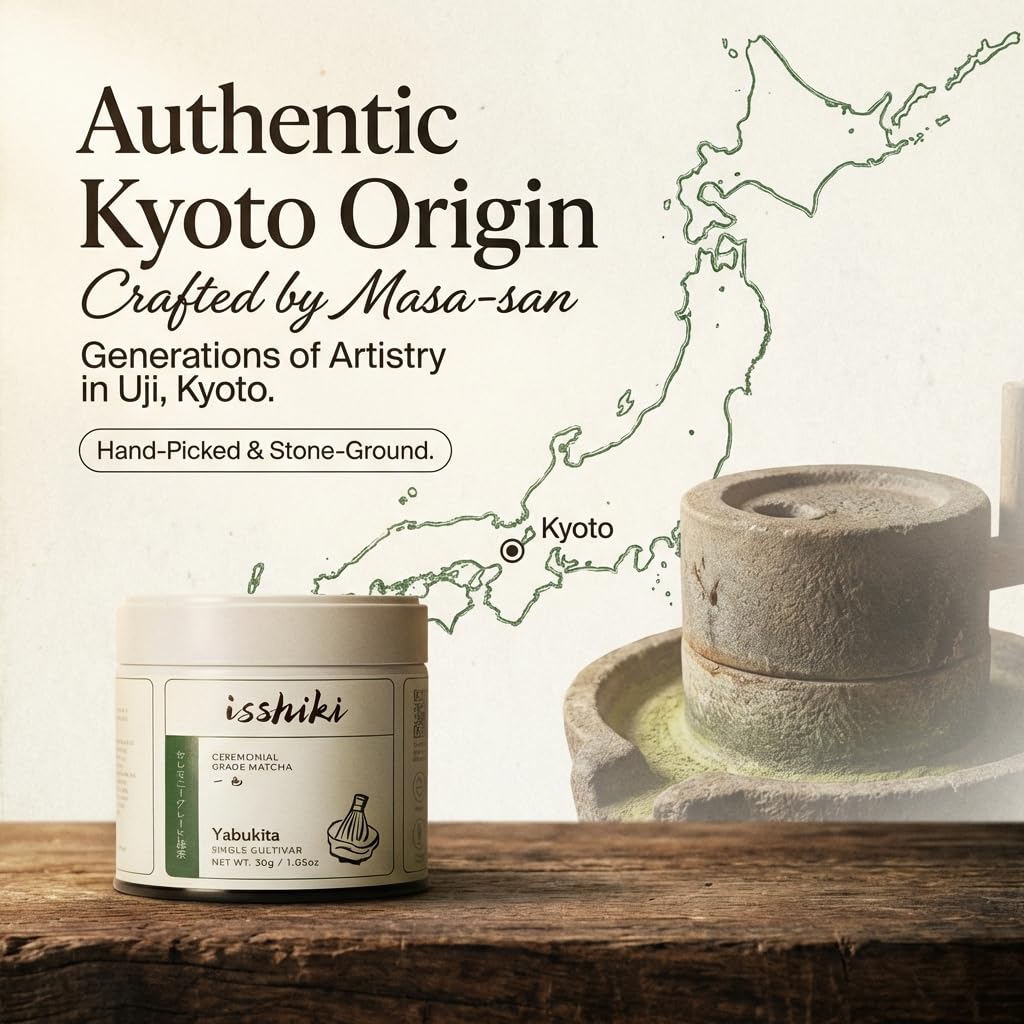 Isshiki Matcha Kyoto family farm harvest reflects careful cultivation and quality