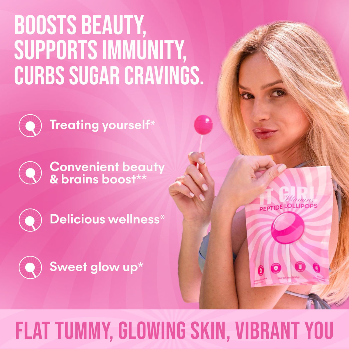 It Girl Vitamins daily serving illustration