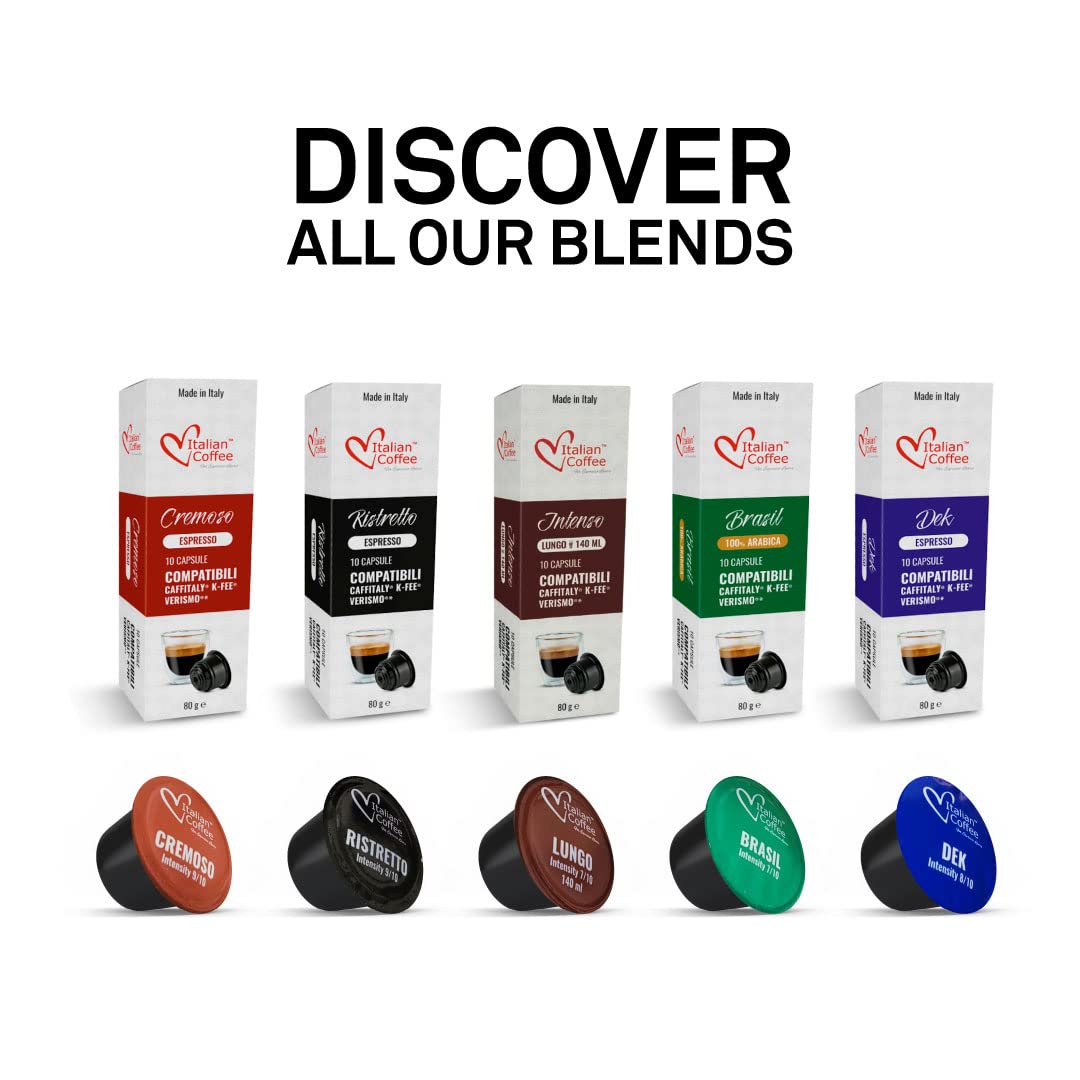 K-fee Cremoso capsules providing an even, Italian-style crema at home