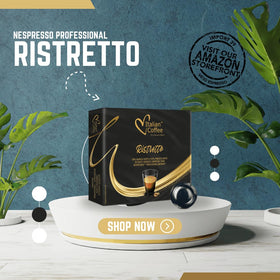Italian Coffee for Espresso Lovers 50-pod pack shot emphasizes value and efficiency.