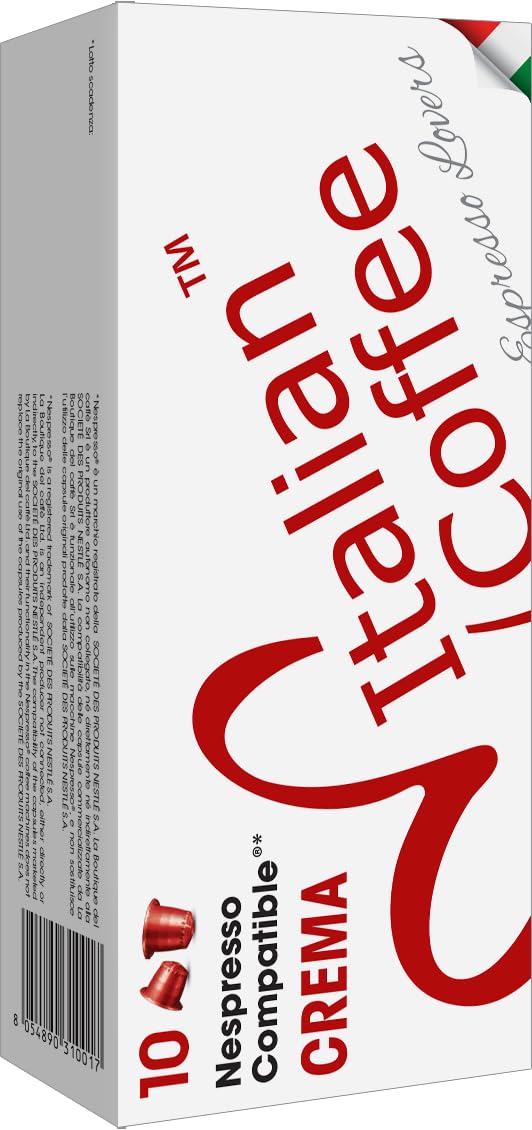 Italian Coffee for Espresso Lovers crema regular pod close-up for a rich espresso