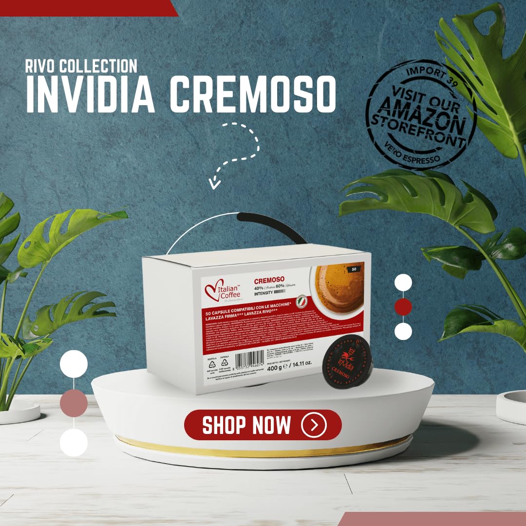 Closeup of Cremoso capsule highlights robust Robusta and Arabica balance for a creamy crema.