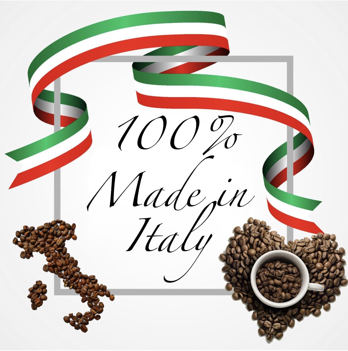 Recyclable aluminum capsules from Italian Coffee for Espresso Lovers where facilities exist