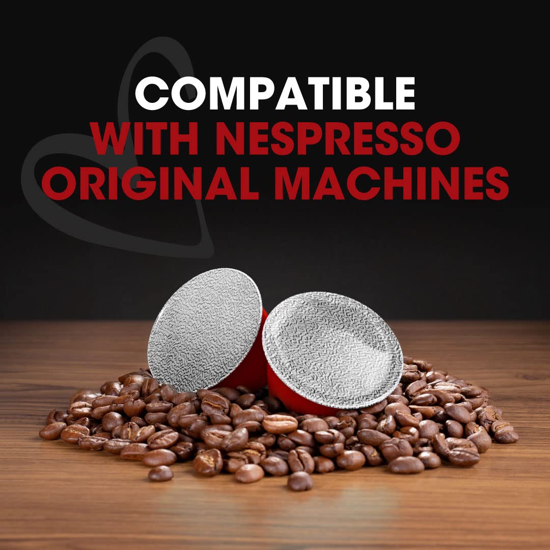 Pack of 100 pods from Italian Coffee for Espresso Lovers ready for daily use