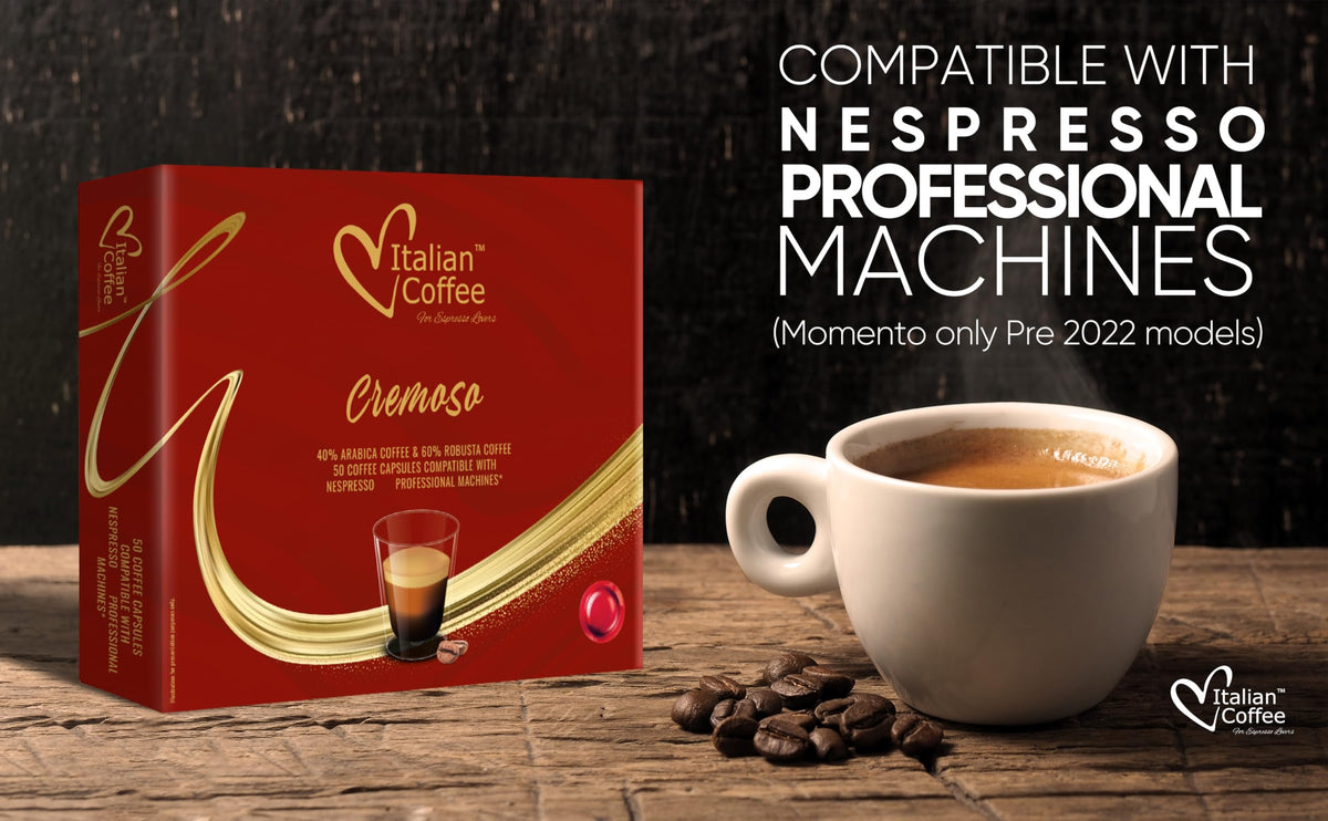 Italian Coffee for Espresso Lovers pods zenius compatibility for professional use