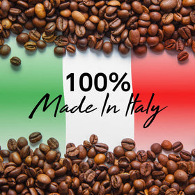 Italian Coffee For Espresso Lovers sampler 4 flavors display offers variety.