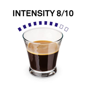 Italian Coffee for Espresso Lovers, DEK decaf pods highlighting compatibility with Verismo machines.
