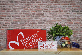 Aroma of Italian Coffee for Espresso Lovers in a kitchen setting