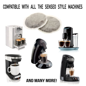 Italian Coffee Pads Creamy flavor close-up – smooth texture and aroma.