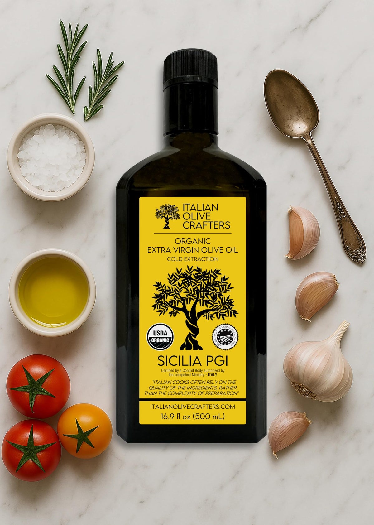 Dip crusty bread with Italian Olive Crafters EVOO for smooth texture.