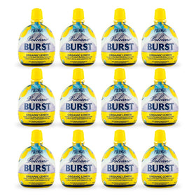 Italian Volcano Dream Foods Lemon Burst front jar shows bold breakfast flavor.