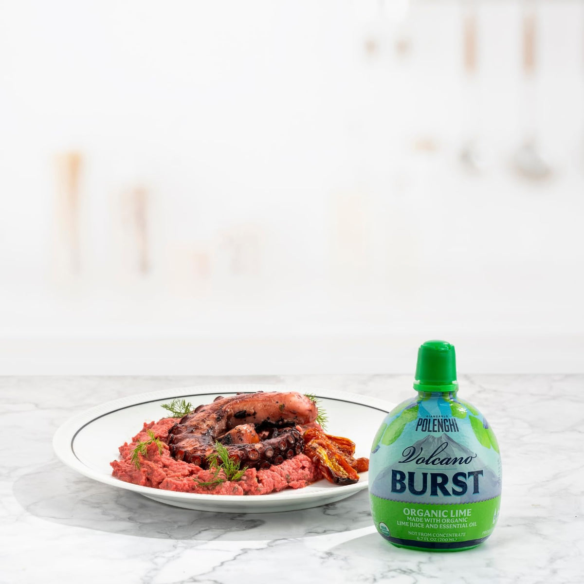 Italian Volcano Lime Burst uses exotic Mexican limes for natural flavor