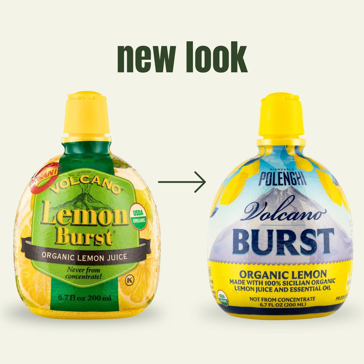 Volcano Lemon Juice cap burst for instant flavor release
