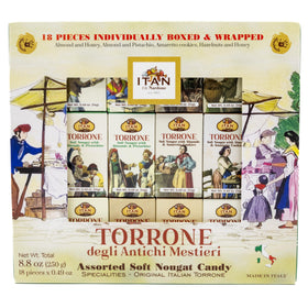 Itan Torrone front box, gift-ready packaging ideal for celebrations and sharing.