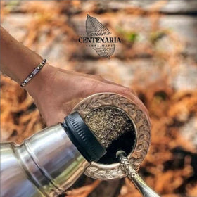 Brewing setup with Itapua Centenaria in a cup for hot or iced service.