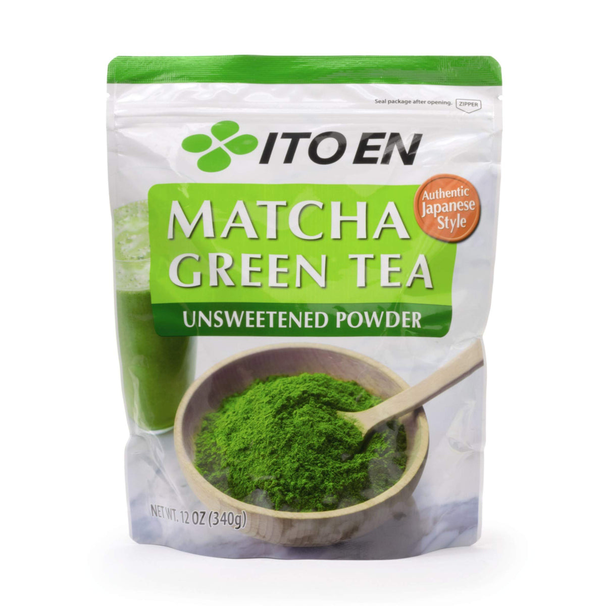 ITO EN matcha powder jar for daily ceremonial-style tea.