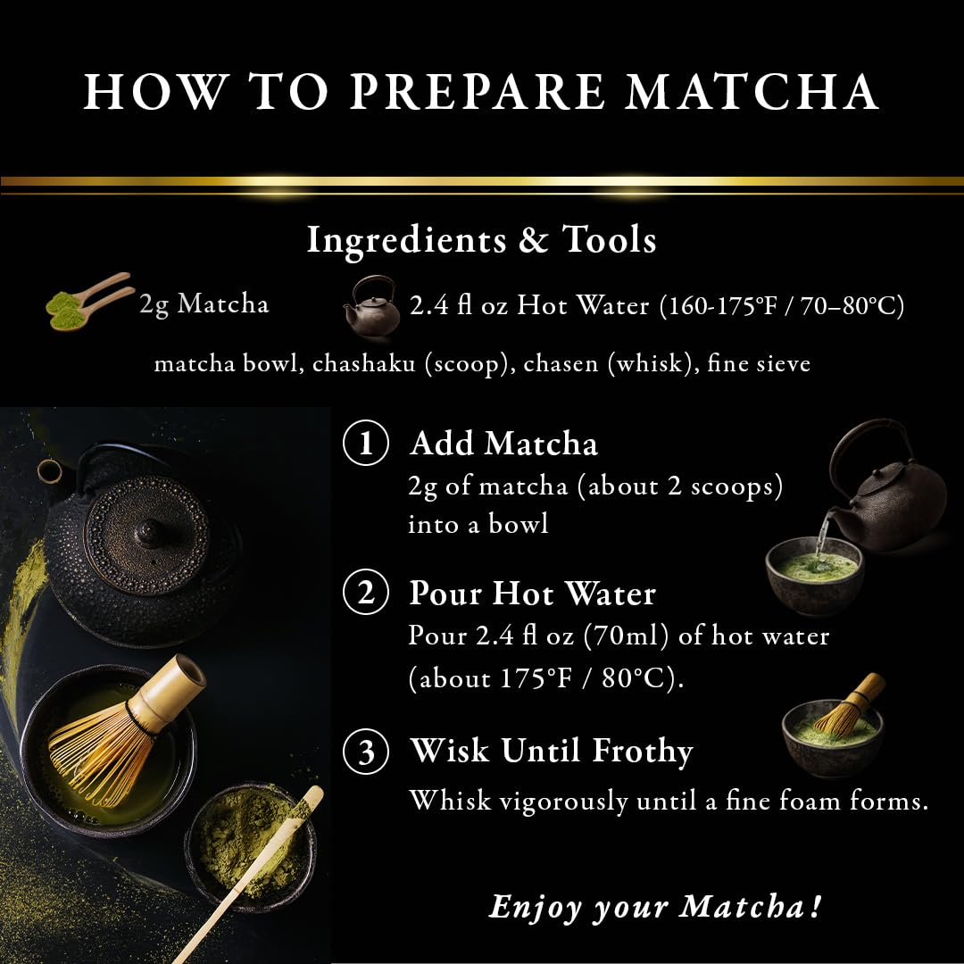 Itohk yuemon matcha powder for baking and desserts