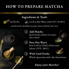 Itohk yuemon matcha powder for baking and desserts