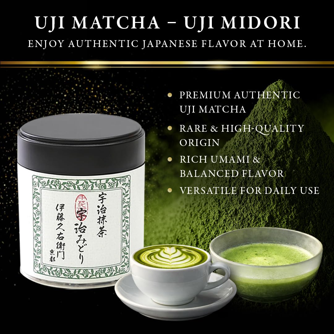 Itohk yuemon Ujimidori 20g pack for daily ceremonial tea