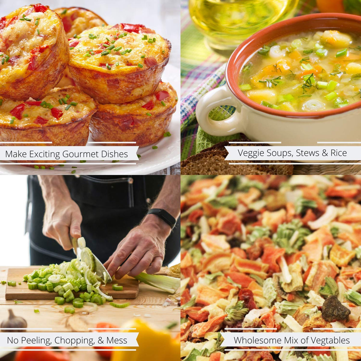 Its Delish Deluxe Dried Vegetable Soup Mix as ramen topping for richer bowls.