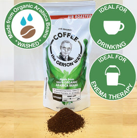 IT'S GERSON GOOD ready-to-brew coffee for daily ritual and wellness routines