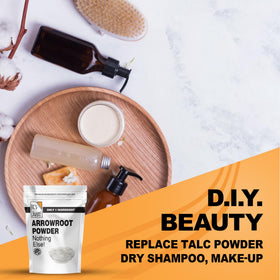 It's Just arrowroot powder on the kitchen counter for everyday cooking.