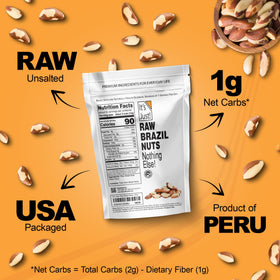 It's Just! Brazil nuts featured for baking and cooking enhancements