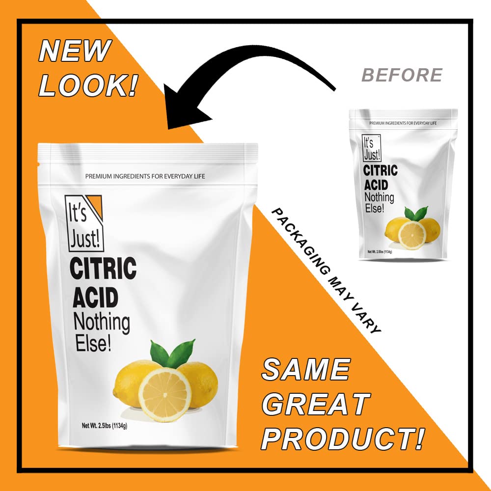 Its Just! citric acid gardening-pH balances soil and supports plant care.