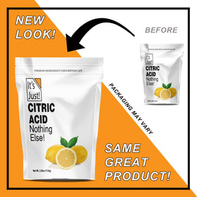 Its Just! citric acid gardening-pH balances soil and supports plant care.