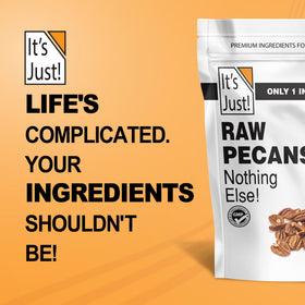 It's Just! pecans-baking-topping adds nutty aroma to desserts.