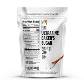 Its Just pure cane sugar grains in a measuring cup, ideal for cocktails.
